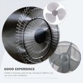 thumbnail image 3 of 12 Inch Plastic Fan Blade 3 Leaves Fan Blade Replacement Electric Fan Blades Part General Fans Accessories for Standing Pedestal Fan Table Fanner Brown Medium Brown Medium Brown Medium, 3 of 5