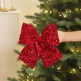 thumbnail image 1 of Wooowa Christmas Small-Size Sequin Bows, Sparkling Festive Decor for Gift Boxes & Xmas Tree, 1 of 8
