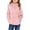 Pink, variant on Milgrthf Girls Fuzzy Fleece Pullover Sweatshirt Casual Sherpa Winter Basic Tops Warm Outwear Coat with Pockets 4-12 Years Light Blue 120