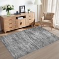 thumbnail image 1 of x Area Rug Living Room Rugs Washable Neutral Modern Abstract Soft Thin Large Rug Indoor Floor No Slip Rug Carpet for Bedroom Under Dining Table Home Office Decor Grey, 1 of 9