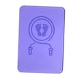 thumbnail image 2 of S SERENABLE Tapis de Corde à Sauter Sans Fil Entraînement Physique Protection de Plancher Réduction du Bruit Tapis d'Exercice Violet, 2 of 9