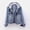 Light blue, variant on EGNMCR Womens Plaid Shacket Jacket, Long Sleeve Button Down Fleece Hooded Jackets, Warm Coat Fashion Women Plus Velvet Long-sleeve Slim-fit Hooded Jacket Blouse Coat Women's denim jacket