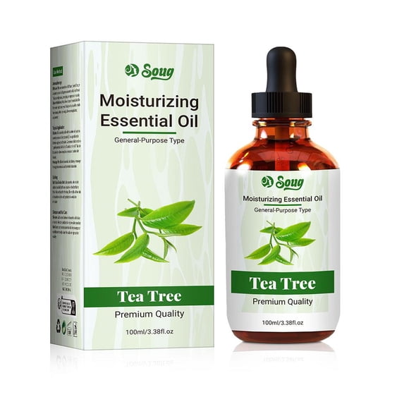 EKIDAZB 100ml PURE Tea Tree Essential Oil | 100% Pure and Natural Tea Tree Oil Hot U7E7