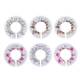 thumbnail image 1 of Baby Clothing Closet Rack Size Dividers Hangers Separator 6pcs with Sizes, 1 of 8