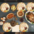 thumbnail image 4 of Thanksgiving Paper Plates 10 Piece Thanksgiving Halloween 9 Inch Turkey Letters Fruit Pumpkin Disposable Paper Plates for Dinner Parties Convenient And Portable Use Thanksgiving Plates Dispo, 4 of 6