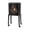 black, variant on Elodie Kitchen Trash Can with Wheel Garbage Bin Modern Raised Stand Press Lid Recycling red