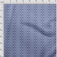 thumbnail image 4 of oneOone Cotton Flex Medium Blue Fabric Asian Block DIY Clothing Quilting Fabric Print Fabric by Yard 40 Inch Wide, 4 of 4