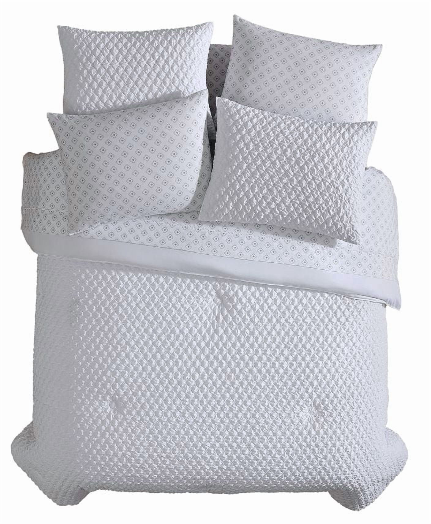 Mainstays Micro Texture 7-Piece Bed in a Bag Set