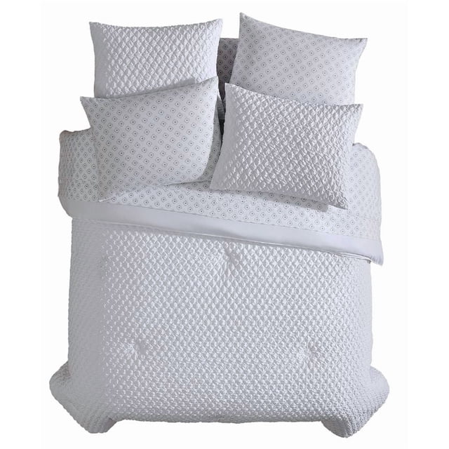 Mainstays Micro Texture 7-Piece Bed in a Bag Set
