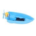 thumbnail image 1 of DIY Electric Boat, Plastic Blue DIY Boat Toy Multi Purpose  For Students For School Project, 1 of 8