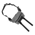 thumbnail image 1 of DEEPCRAFF Fishing Waist Bag Waterproof Nylon Sling Backpack for Fishing Grey 1Set, 1 of 8
