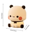 thumbnail image 2 of Cute Panda Lamp Cute Panda Night Light LED Night Light Novelty Animal Night Light Lamp Du Du Night Light For Star Lights Battery Lamp Battery Night Light Motion 4 Night Light Bulbs Sky Lite Projector, 2 of 3