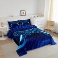 thumbnail image 3 of Erosebridal Gamer Bedding King Comforter Set for Boys, Neon Gamepad Down Comforter, Video Games Theme Decor, Reversible, 3 of 7