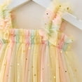 thumbnail image 4 of Robes Décontractées pour Filles Sans Manches Tutu pour Filles Robe Fillette Robe en Tulle pour Filles 4-5 Ans, 4 of 5