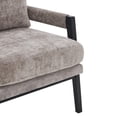 thumbnail image 2 of Fauteuil Terry avec accoudoirs, gris, 2 of 3