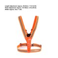 thumbnail image 3 of LED Reflective Vest Running Gear, Practical Safety Reflective Vest Band Polyester Latex Silk POM PVC 3 Lighting Mode  for Outdoor Work Green,Orange Red,Pink,Yellow, 3 of 7