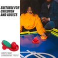 thumbnail image 3 of HONMEET 1Set Red Plastic Ice Hockey Pushers Set Durable Table Hockey Accessories for Party Games, 3 of 6