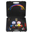 thumbnail image 2 of Manifold Gauge Set Hose Kit 410A 134A R404A R22 Diagnostic Manifold Gauge 5FT Hose Tank Adapters Adjustable, 2 of 7