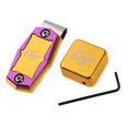 thumbnail image 1 of jinwen Billiard Chalk Holder Pool Cue Sticks Accessory with Clip Gold, 1 of 8
