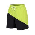 thumbnail image 1 of Timegard Shorts Men Plus Size Drawstring Elastic Waist Color Block Casual Loose Workout Shorts Summer, 1 of 2