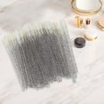 thumbnail image 5 of Unique Bargains 100 Pcs Disposable Barreled Lip Brush for Vacation Black Plastic Flocking, 5 of 5