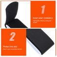 thumbnail image 2 of 6Pcs Skiing Board Bindings Snowboard Fixing Straps Outdoor Skis Accessories (Black), 2 of 8