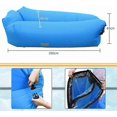 thumbnail image 2 of Chaise Longue Gonflable, Sofa Gonflable Portable, Canapé Pneumatique, pour le Camping, les Vacances, la Randonnée_Perfect Gift, 2 of 5
