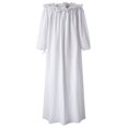 thumbnail image 3 of LSLJS Women Plus Size Daily Casual Open Shoulder Vintage Loose Boho Maxi Dress, 3 of 7