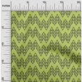 thumbnail image 1 of oneOone Georgette Viscose Fabric Chevron Ikat Fabric Prints By Yard 42 Inch Wide, 1 of 4