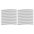 thumbnail image 1 of Sheet Binding Comb, 20Pcs Pretty Colour Spiral Binding Coil  For Paper Black, 1 of 8