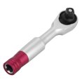 thumbnail image 2 of 1/4 Ratcheting Wrench ,Mini 1/4 Inch Rachet Wrench Set Repair Tool For Vehicle Bicycle Bike Socket Wrench Kit Tool Silver, 2 of 8