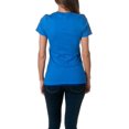 thumbnail image 2 of Bella + Canvas T-Shirt en Jersey à Manches Courtes à Col en V Profond pour Femmes -, 2 of 5