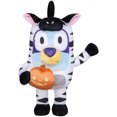 thumbnail image 1 of Halloween Greeter Bluey in Zebra Costume OPP SM Bluey, 1 of 6