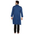 thumbnail image 4 of Atasi Ensemble Kurta-Pyjama Indien Uni pour Hommes Col Mandarin Kurta Décontracté Longue Tenue, 4 of 7