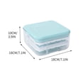 thumbnail image 3 of Amzcrzy Ice Cube Tray New Ice-Making Artifact Ice-Making Household Ice-Making Box Ice Storage Box Refrigerator Freezer Block Ice Maker Apartment Essentials Ice Tray, 3 of 4