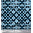 thumbnail image 1 of Soimoi Cotton Voile Fabric Geometric Abstract Print Sewing Fabric Yard 56 Inch Wide, 1 of 3