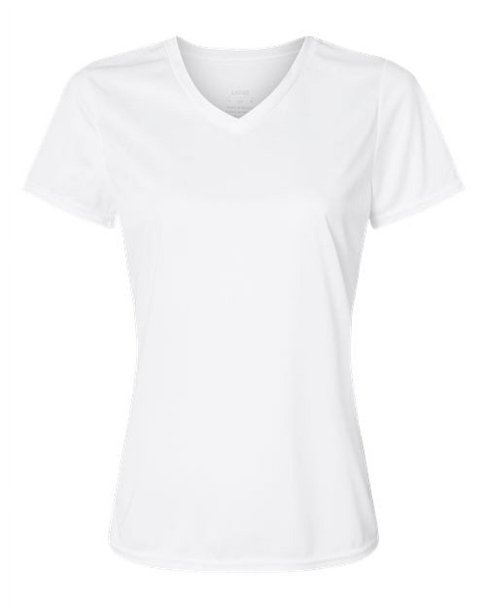 Augusta Sportswear T-Shirt Évacuant l'Humidité pour Femmes, 2TG, Blanc