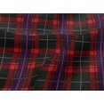 thumbnail image 4 of oneOone Viscose Jersey Fabric Tartan Check Print Sewing Fabric BTY 60 Inch Wide, 4 of 4
