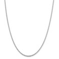 thumbnail image 1 of 925 Sterling Silver 2.3mm Rope Chain Necklace Pendant Charm, 1 of 9