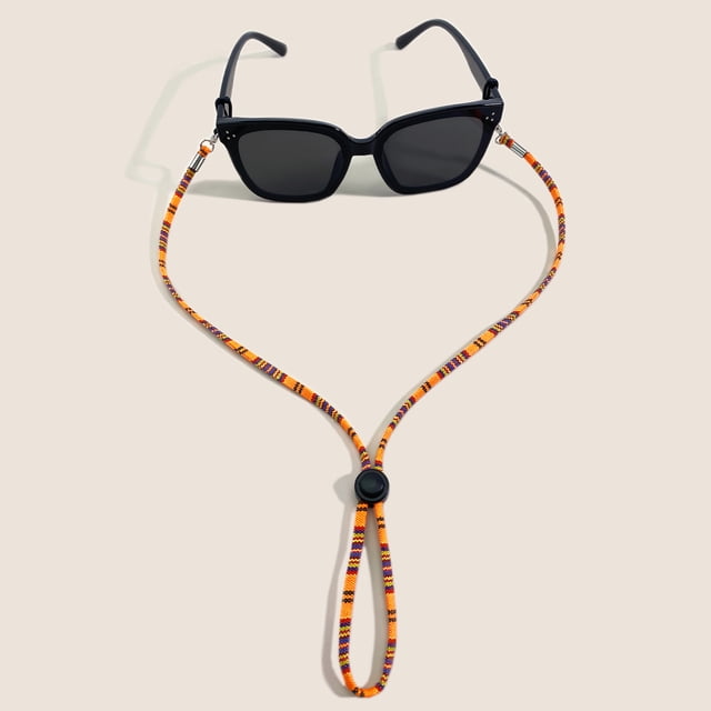 Lot de 10 Sangles de Lunettes à Motif Ethnique, Support de Lunettes et Masque Réglable avec Attache de Boucle Sécurisée