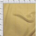 thumbnail image 3 of oneOone Silk Tabby Yellow Fabric Block Craft Projects Decor Fabric Printed By The Yard 42 Inch Wide-7Y, 3 of 5