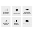 thumbnail image 4 of Waterproof microfiber tablecloths, round tablecloths for outdoor and interior trim cloth, 4 of 5