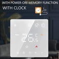 thumbnail image 4 of Smart Digital Thermostat Touch Temperature Controller for Home Heating Cooling Systems White Flame Retardant PC Material ME81H LED16, 4 of 7