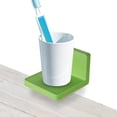 thumbnail image 3 of Floating Wall Shelf Rack for Living Room Kitchen and Bathroom with Hanging Design White Edges and Self-Hang System, 3 of 5