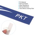 thumbnail image 4 of Unique Bargains 9.8'x0.7' Badminton Racket Head PU Protector Sticker Racquet Guard Tape, Navy Blue 4 Pack, 4 of 6