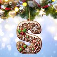 thumbnail image 1 of Lisbinx On-Trend Low Spend Christmas Decorations 26 Letters Pendant Ornaments - Personalized DIY Xmas Tree Hanging Decor, 1 of 4
