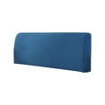 thumbnail image 2 of JWshufel Resilient Upholstered Headboard Slipcover with Embroideries Dust Protector Easy to Install Polyester and Spandex Bed Headboard Cover Suit 55 to 63 Inch Length Machine Washable, 2 of 8