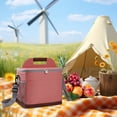 thumbnail image 4 of Great Value, Mochila térmica PENDANEMSK con capacidad para 30 latas,ideal para picnic|Oxford cloth,Pink,PENDANEM, 4 of 5