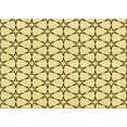 thumbnail image 1 of Ahgly Company Tapis Rectangulaire Lavable en Machine Intérieur Transitionnel Jaune Soleil, 2 Pieds x 4 Pieds, 1 of 7