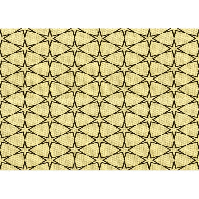 Ahgly Company Tapis Rectangulaire Lavable en Machine Intérieur Transitionnel Jaune Soleil, 2 Pieds x 4 Pieds